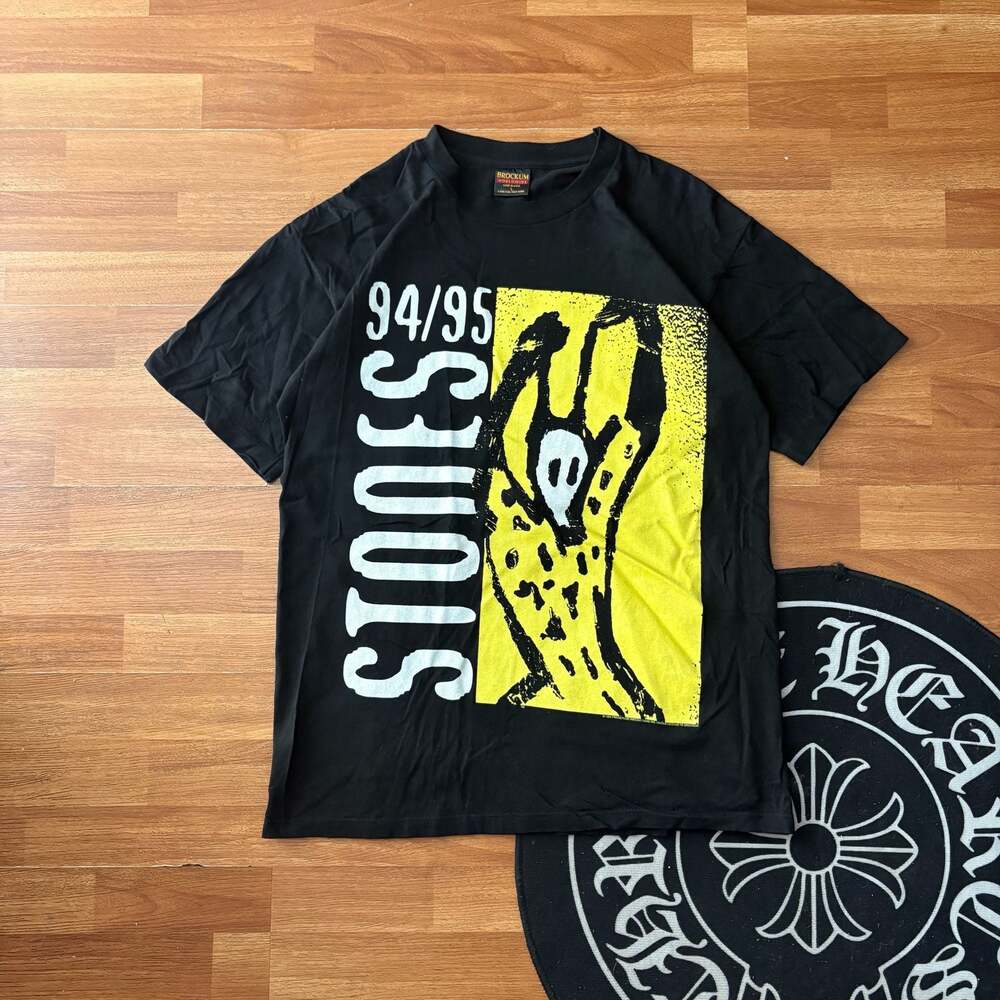 Vintage 1994 Rolling Stones Voodoo Lounge 94/95 World Tour T-Shirt Brockum L